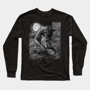 A Euro Wolf in London Long Sleeve T-Shirt